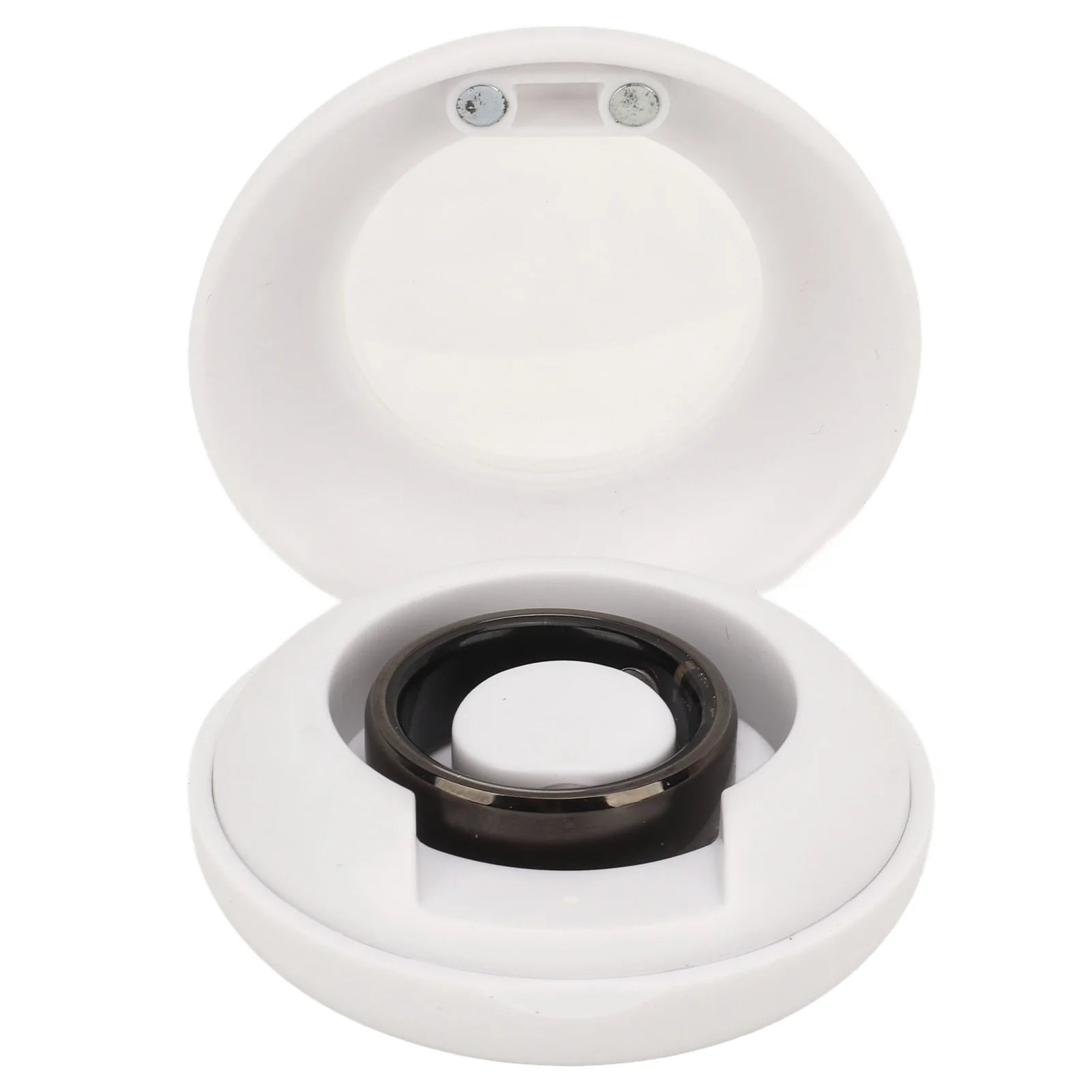 Smart Ring Health Tracker Step Counting Sleep Quality Monitoring IP68 Waterproof Health Ring With Charging Case